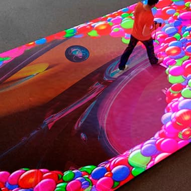 ローリングサイネージディスプレイ